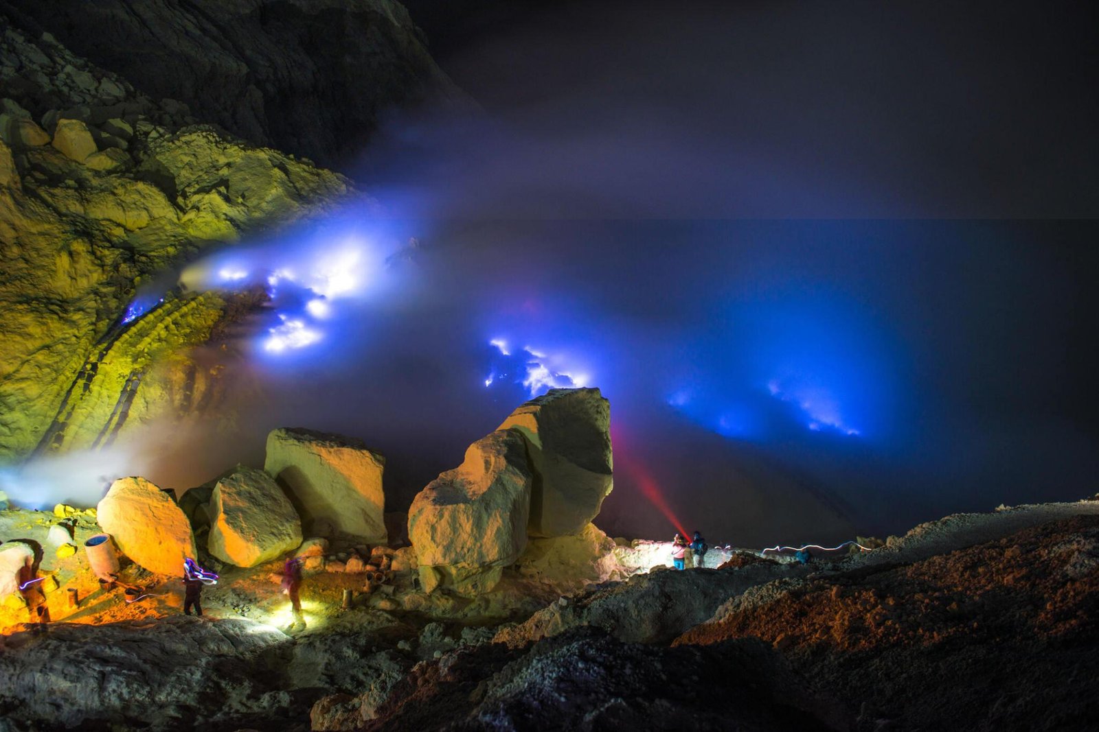 Ijen Crater Adventure: Blue Fire Trekking and Sunrise Experience